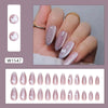 12 Sizes-24 Pcs Press On Nails W1547