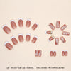 12 Sizes-24 Pcs Press On Nails Z619