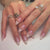 12 Sizes-24 Pcs Press On Nails W1651