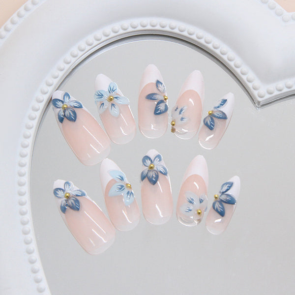 12 Sizes-24 PcsPress On Nails Z1163
