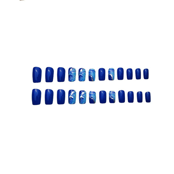 12 Sizes-24 PcsPress On Nails Y187