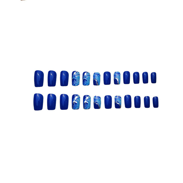 12 Sizes-24 Pcs Press On Nails Y187