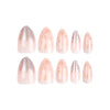 12 Sizes-24 Pcs Press On Nails JP2696