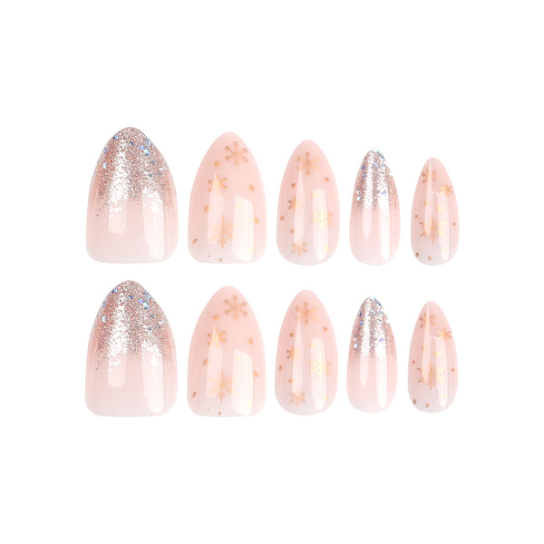 12 Sizes-24 Pcs Press On Nails JP2696