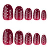 12 Sizes-24 Pcs Press On Nails JP4223