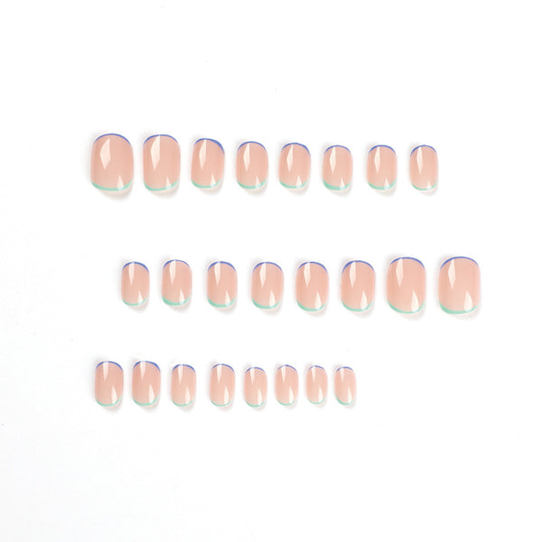 12 Sizes-24 Pcs Press On Nails JP1957