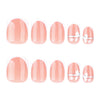 12 Sizes-24 Pcs Press On Nails JP3884