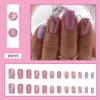 12 Sizes-24 Pcs Press On Nails W899
