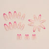 12 Sizes-24 Pcs Press On Nails W609
