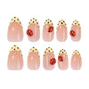 12 Sizes-24 Pcs Press On Nails JP4387