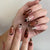 12 Sizes-24 Pcs Press On Nails JP4186