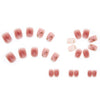 12 Sizes-24 Pcs Press On Nails Z313
