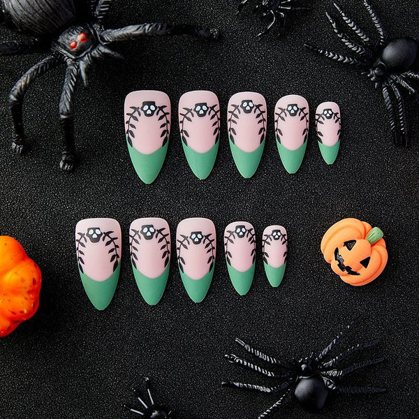 12 Sizes-24 Pcs Press On Nails W718