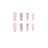 12 Sizes-24 Pcs Press On Nails JP1125
