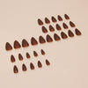 12 Sizes-24 Pcs Press On Nails W1613