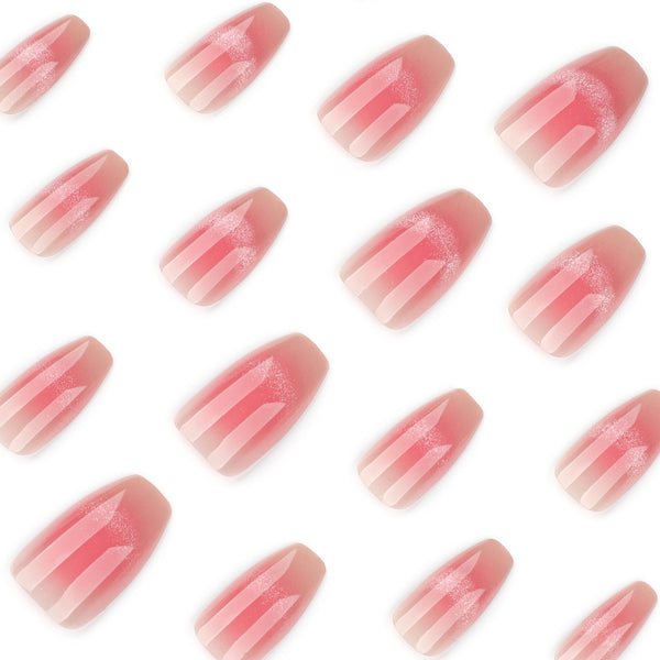 12 Sizes-24 Pcs Press On Nails JP4071