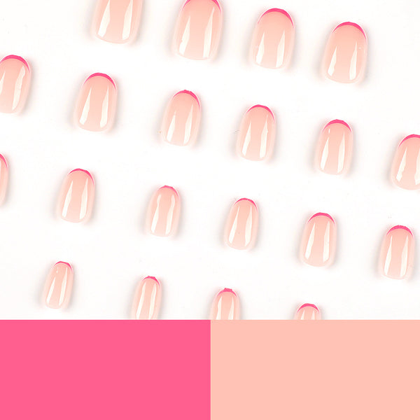 12 Sizes-24 Pcs Press On Nails JP2426