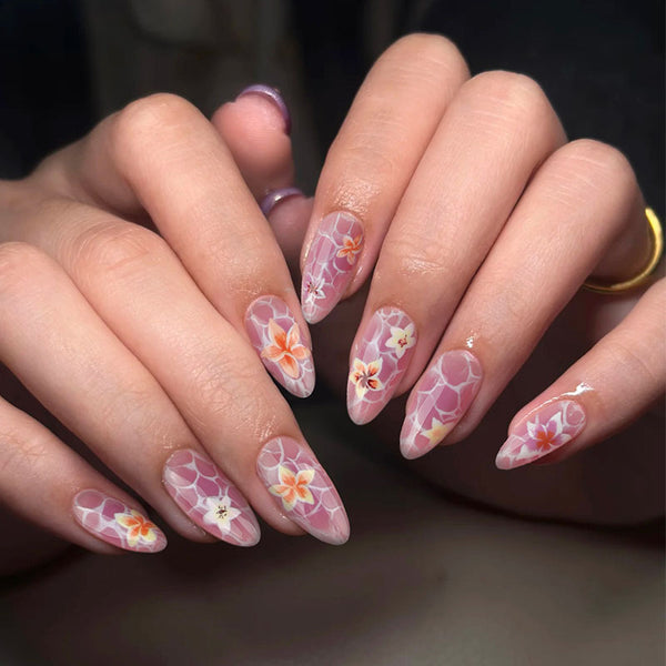 12 Sizes-24 Pcs Press On Nails JP3905