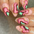 12 Sizes-24 Pcs Press On Nails W660