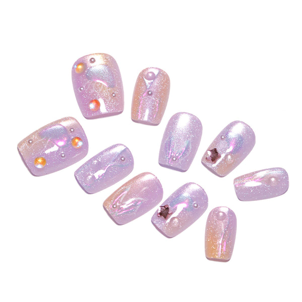 12 Sizes-24 Pcs Press On Nails nail-accessory