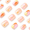 12 Sizes-24 Pcs Press On Nails JP2610