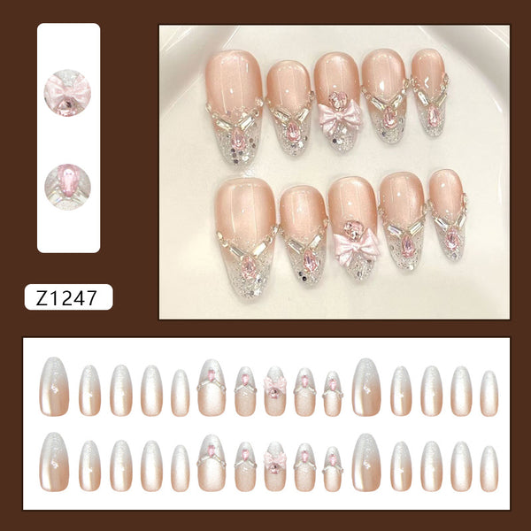 30 Pcs Press On Nails Z1247