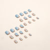 12 Sizes-24 Pcs Press On Nails R732