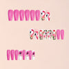 12 Sizes-24 Pcs Press On Nails Y1095