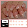 12 Sizes-24 Pcs Press On Nails Y046