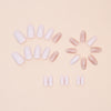 12 Sizes-24 Pcs Press On Nails W1530