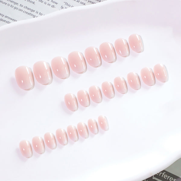 12 Sizes-24 Pcs Press On Nails JL0675