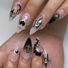 12 Sizes-24 Pcs Press On Nails JP3564