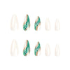 12 Sizes-24 Pcs Press On Nails JP2809