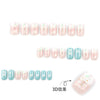 12 Sizes-24 Pcs Press On Nails JP3945