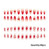 48 Pcs Press On Nails Vday-2-48pcs