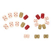 12 Sizes-24 Pcs Press On Nails R540