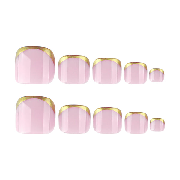12 Sizes-24 Pcs Press On Nails JP3803