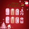 12 Sizes-24 Pcs Press On Nails C679