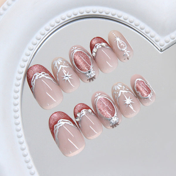 30 Pcs Press On Nails Z1252