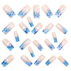 12 Sizes-24 Pcs Press On Nails Y1073