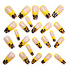 12 Sizes-24 Pcs Press On Nails Y1259