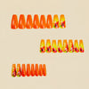 12 Sizes-24 Pcs Press On Nails Y1451