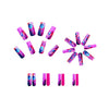 12 Sizes-24 Pcs Press On Nails Y465