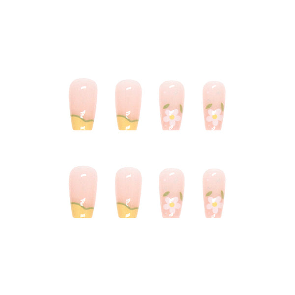 12 Sizes-24 Pcs Press On Nails R631