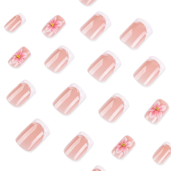 12 Sizes-24 Pcs Press On Nails JP4402