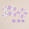 12 Sizes-24 Pcs Press On Nails W1172