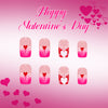 12 Sizes-24 Pcs Press On Nails C1490