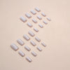 12 Sizes-24 Pcs Press On Nails W1309