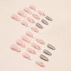 12 Sizes-24 Pcs Press On Nails W458