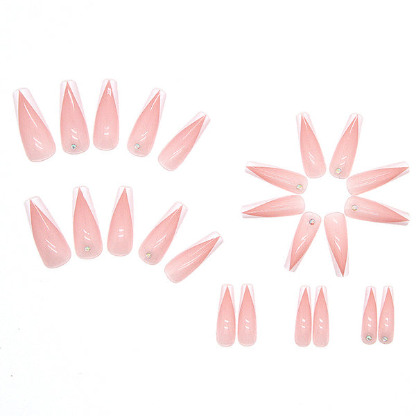 12 Sizes-24 Pcs Press On Nails Z248